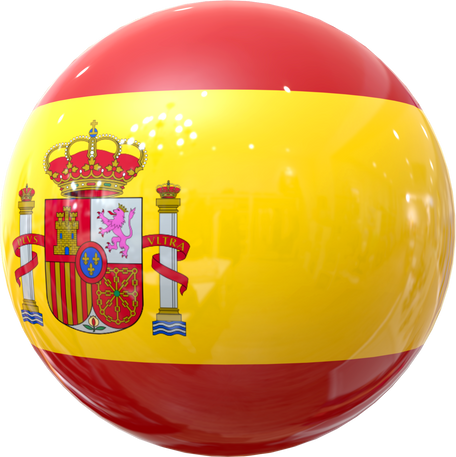 Spain flag icon 3d